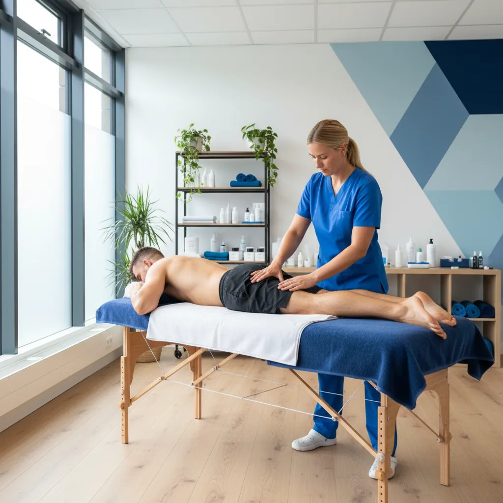 Sportmassage behandeling